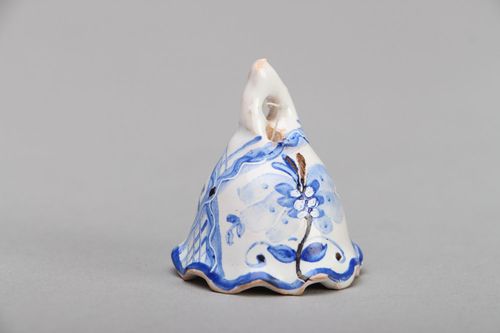 Tiny ceramic bell - MADEheart.com