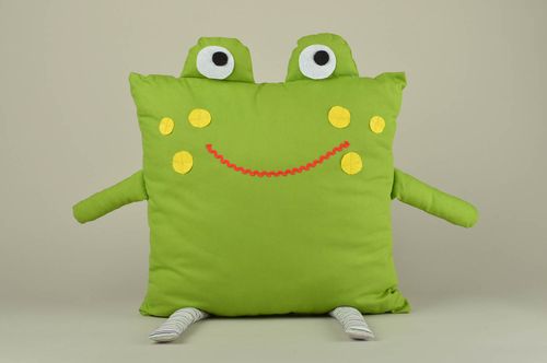 Unusual handmade throw pillow best toys for kids interior design styles - MADEheart.com