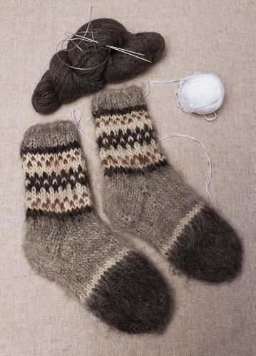 Woolen mens socks - MADEheart.com