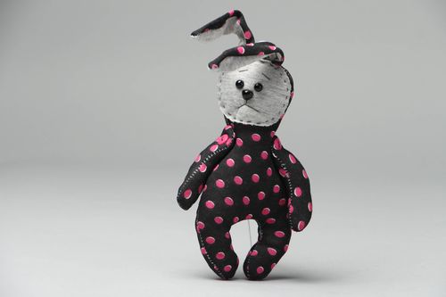 Lepre carina fatta a mano pupazzo di peluche giocattolo simpatico da bambini - MADEheart.com