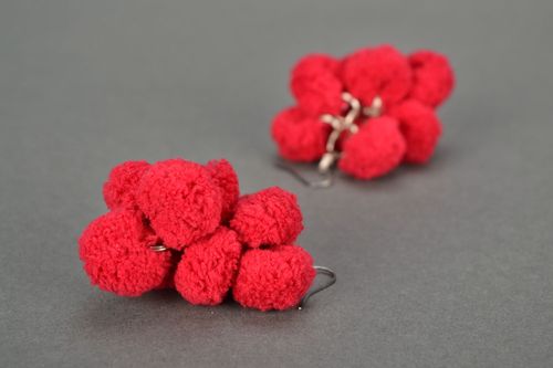 Häkel Ohrringe Kirsche - MADEheart.com