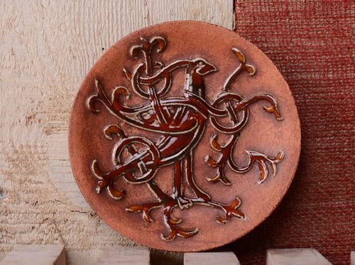 Deko Wand Teller Rarog - MADEheart.com