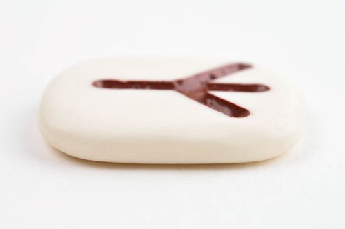 Decorative handmade rune designer lovely amulet interesting accessories - MADEheart.com