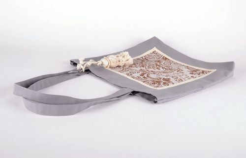 Borsa in stile etnico di stoffa fatta a mano borsetta etnica accessori donna   - MADEheart.com