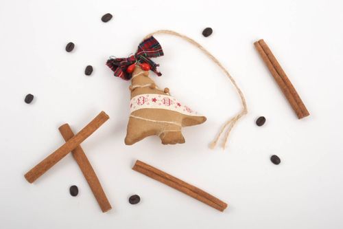 Colgante decorativo con forma de abeto decoración navideña regalo original - MADEheart.com