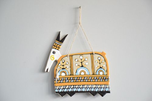 Deko Anhänger Ziege - MADEheart.com