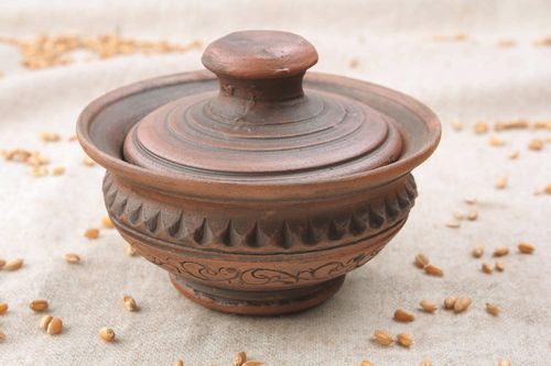 Salz Topf aus Keramik - MADEheart.com