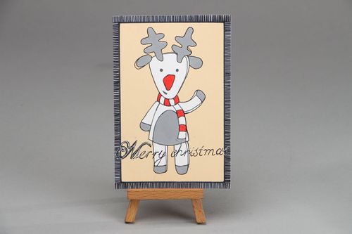 Homemade Christmas card - MADEheart.com