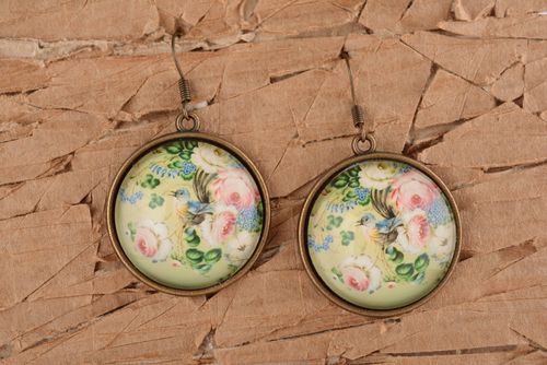 Handgemachte lange Ohrringe Schmuck Ohrhänger Frauen Schmuck Damen Ohrringe toll - MADEheart.com