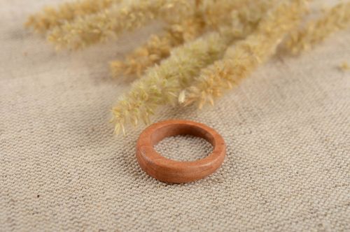 Cute handmade wooden ring unusual womens ring wood craft gifts for her - MADEheart.com