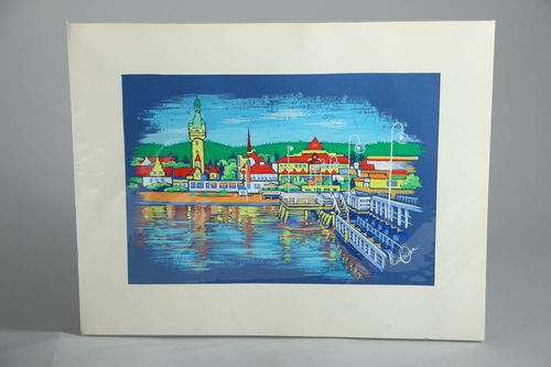 Handmade painting Poland - MADEheart.com