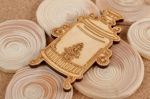 Figura para pintar hecha a mano regalo original decoración creativa Samovar - MADEheart.com