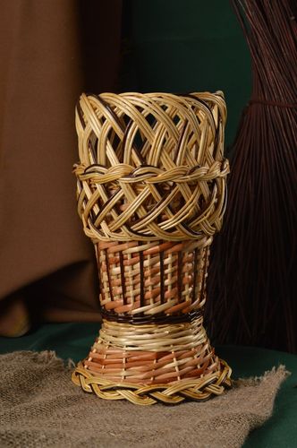 Dekorative Vase schöne Vase handmade tolle Wohnzimmer Deko Vase für Blumen - MADEheart.com