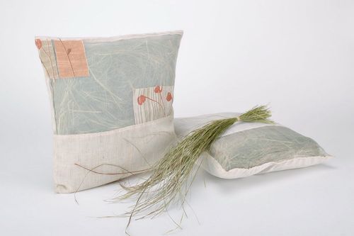 Herbal pillow in a cotton pillowcase - MADEheart.com