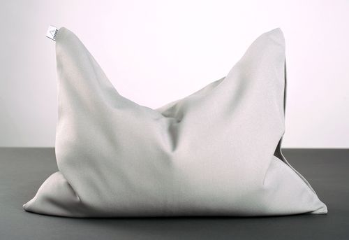 Almofada clara ortopédica para yoga preenchida com casca de trigo-sarraceno - MADEheart.com