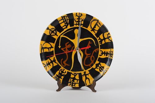 Handmade designer wall clock stylish interior decoration beautiful clock - MADEheart.com