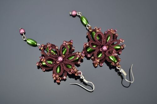 Brincos artesanais delicados  - MADEheart.com