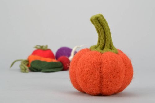 Soft interior toy Pumpkin - MADEheart.com