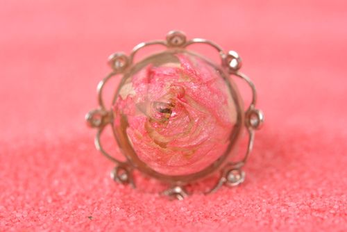 Handmade ring in vintage style designer botanical jewelry stylish ring - MADEheart.com
