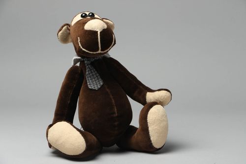 Orsetto carino fatto a mano pupazzo di peluche giocattolo simpatico da bambini - MADEheart.com