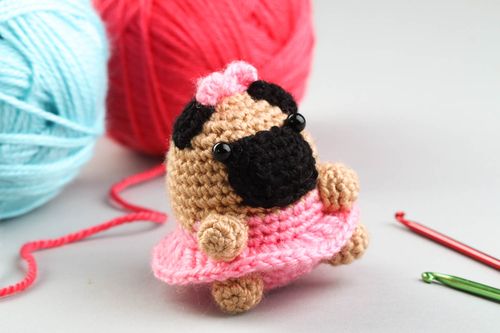Muñeco de ganchillo lindo juguete para niños hecho a mano regalo original  - MADEheart.com