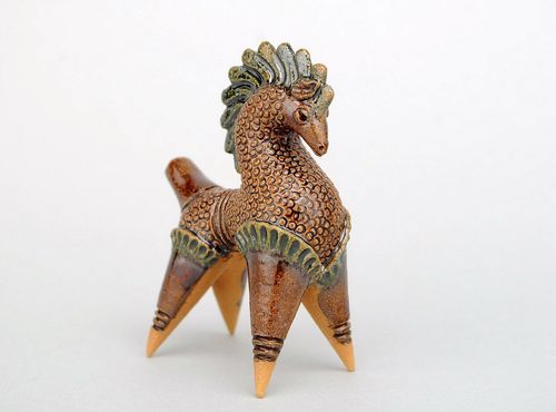 Глиняная игрушка-свистулька - MADEheart.com
