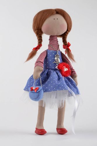Кукла ручной работы авторская кукла мягкая игрушка из ткани для декора интерьера - MADEheart.com