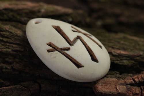 Handmade stylish rune interesting designer accessories beautiful jewelry - MADEheart.com