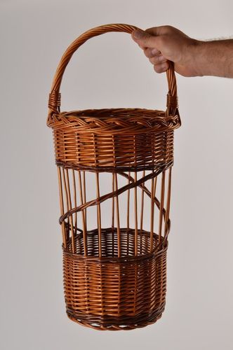 Handmade cute interior decor beautiful woven basket decorative woven basket - MADEheart.com