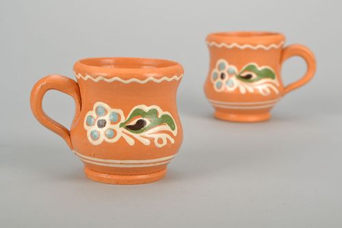 Caneca artesanal de café de argila  - MADEheart.com