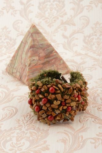 Pulsera hecha a mano de jaspe y coral regalo original accesorio para mujer - MADEheart.com