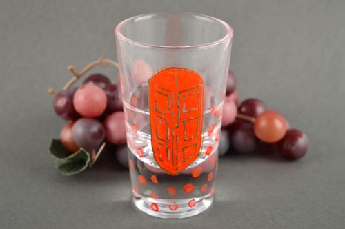 Unusual handmade shot glass tableware ideas glass ware best gifts for him - MADEheart.com