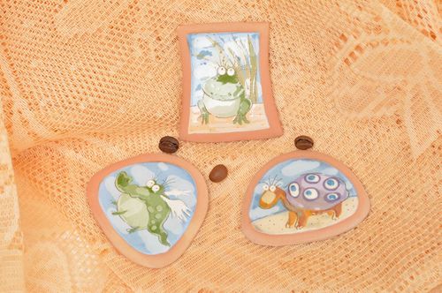 Imanes para refrigerador hechos a mano elemento decorativos souvenirs originales - MADEheart.com