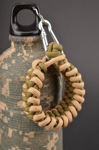 Handmade paracord bracelet designer gift stylish accessory parachute bracelet - MADEheart.com