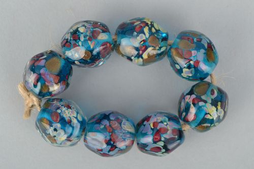 Fourniture verre chalumeau ensemble de perles fantaisie  - MADEheart.com