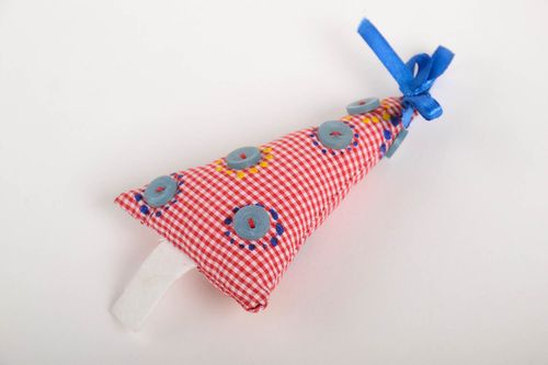 Deko Anhänger Stoff handgefertigt Deko zum Aufhängen Wohnzimmer Deko weich - MADEheart.com