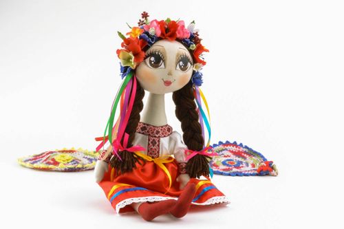 Кукла в украинском костюме  - MADEheart.com