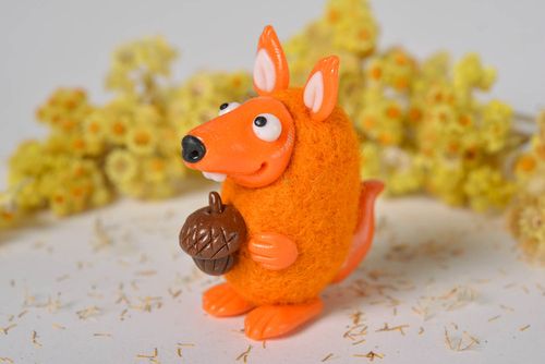 Soft toy for home handmade interior statuette interesting cute figurine - MADEheart.com