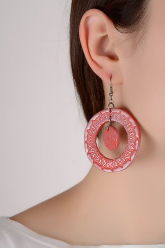 Polymer clay earrings - MADEheart.com