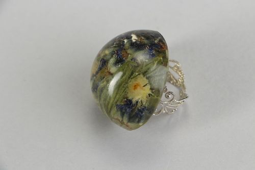 Ring Lavender and dandelion - MADEheart.com