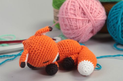 Beautiful handmade soft toy crochet childrens toys stuffed toy gifts for kids - MADEheart.com