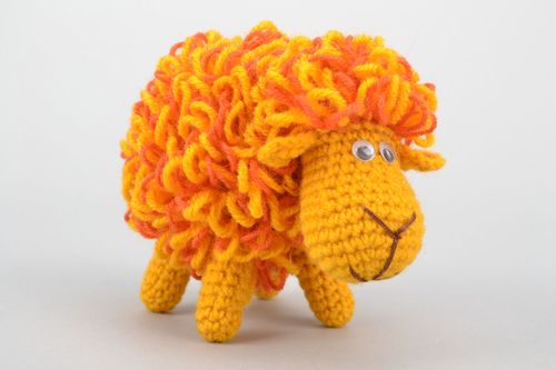 Designer crochet toy Sheep - MADEheart.com