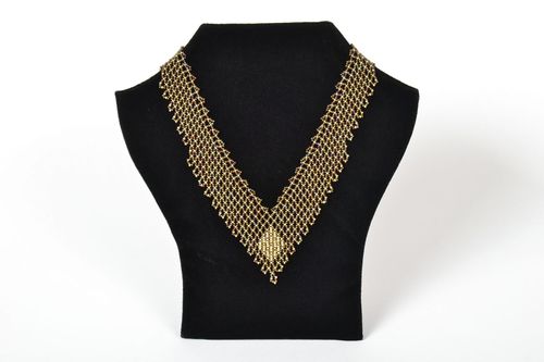 Colar artesanal de miçangas  - MADEheart.com