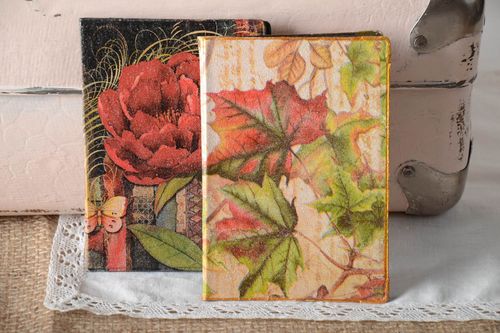 Ausweis Schutzhüllen handgemachte Geschenke Reisepass Hüllen mit Abbildungen - MADEheart.com