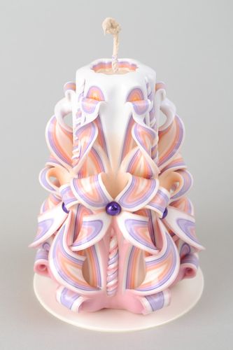 Kleine Kerze aus Paraffin - MADEheart.com