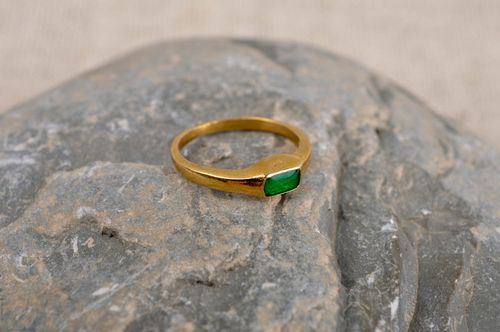 Handmade metal ring beautiful designer ring stylish accessory present - MADEheart.com