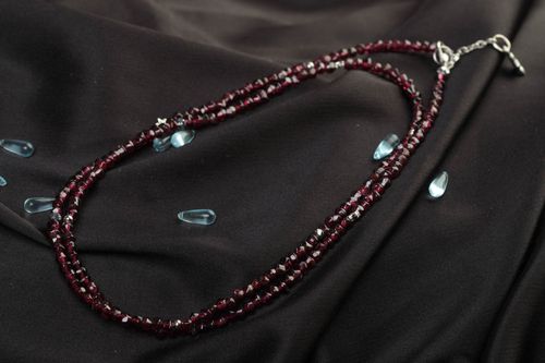 Pulsera artesanal elegante accesorio para mujer de piedra natural regalo origina - MADEheart.com