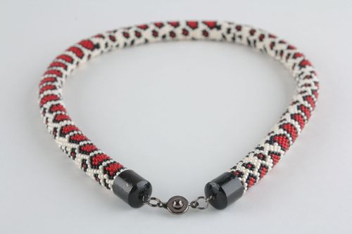 Litze aus böhmischen Glasperlen - MADEheart.com