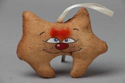 Suspension décorative chat faite main - MADEheart.com