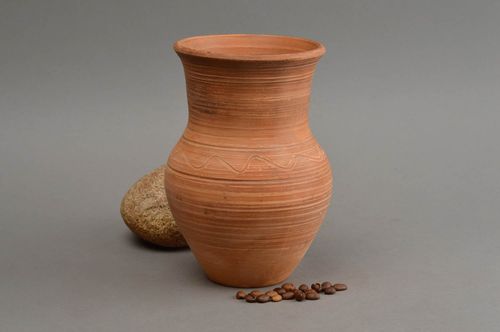 Jarro de cerámica hecho a mano regalo original decoracion de interior de casa - MADEheart.com